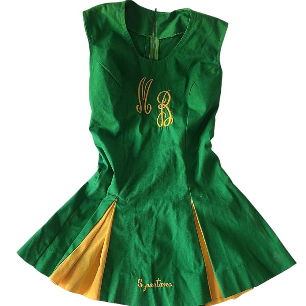 Vintage Cheerleading Uniform MB Spartans
